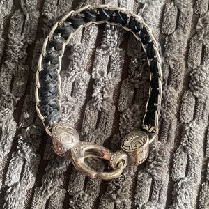 Brighton Black Braided Bracelet - 3936